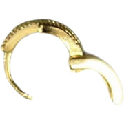 フープピアス 単品 レディース アクセサリー リングピアス ファッションピアス 耳飾り 小ぶり ゴールドカラー ラインストーン サークル V字 おしゃれ 上品 洗練