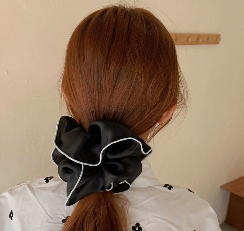 シュシュ レディース キッズ ガールズ ヘアアクセサリー シフォン 商品画像2