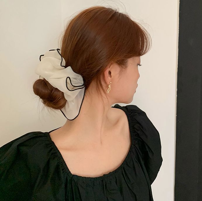 シュシュ レディース キッズ ガールズ ヘアアクセサリー シフォン 商品画像4