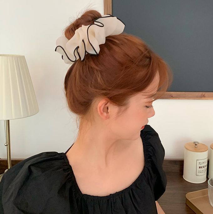 シュシュ レディース キッズ ガールズ ヘアアクセサリー シフォン 商品画像5