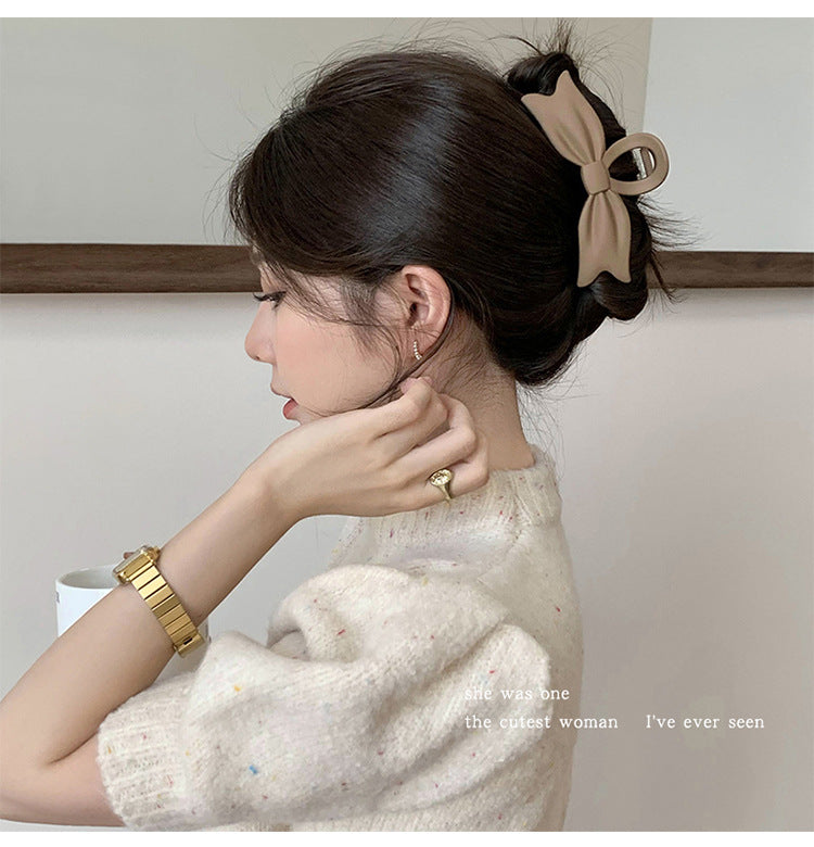 ヘアクリップ バンスクリップ りぼん レディース 女性 ヘアアクセサリー 商品画像4