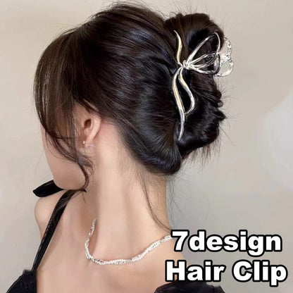 ヘアクリップ バンスクリップ レディース 女性 ヘアアクセサリー 髪留め 商品画像