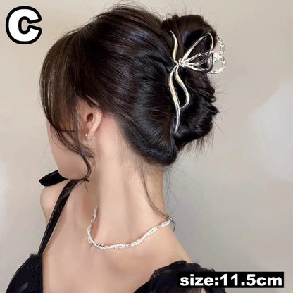 ヘアクリップ バンスクリップ レディース 女性 ヘアアクセサリー 髪留め 商品画像4