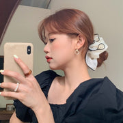 シュシュ ヘアゴム 単品 1個 ヘアアクセサリー レディース 女性 大人 まとめ髪 ヘアアレンジ 髪飾り 髪留め 髪ゴム シンプル かわいい おしゃれ 上品