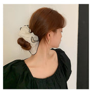 シュシュ ヘアゴム 単品 1個 ヘアアクセサリー レディース 女性 大人 まとめ髪 ヘアアレンジ 髪飾り 髪留め 髪ゴム シンプル かわいい おしゃれ 上品