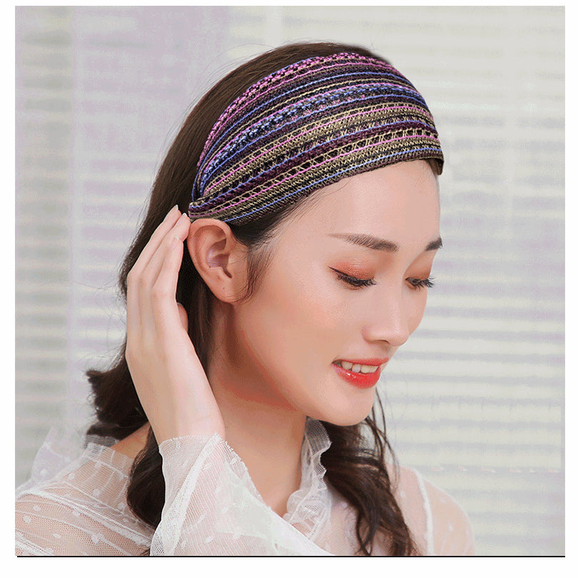 カチューシャ ヘアバンド レディース ヘアアクセサリー カラフル エスニック 商品画像2