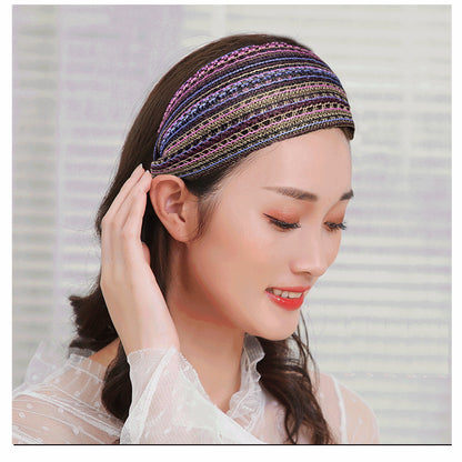 カチューシャ ヘアバンド レディース ヘアアクセサリー カラフル エスニック 商品画像2