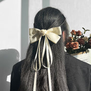バレッタ ヘアアクセサリー レディース 女性 髪飾り 髪留め リボン ヘアアレンジ おしゃれ かわいい ロング ファッション小物