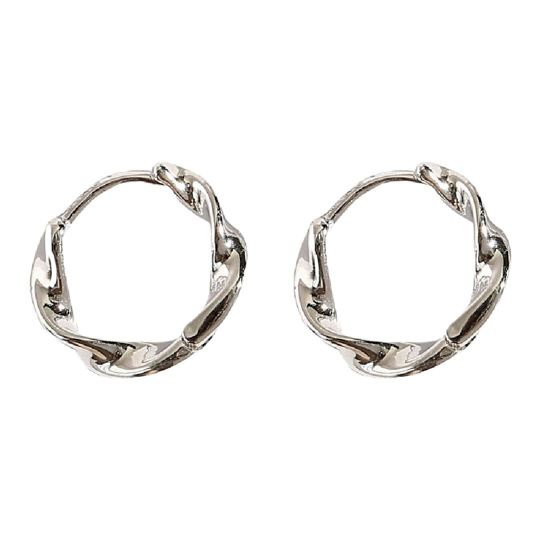リングピアス フープピアス レディース 女性 アクセサリー ファッション雑貨 シルバー バリエーション画像