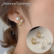 ピアス スタッドピアス バックキャッチピアス レディース 女性 アクセサリー フェイクパール パール調 小ぶり シンプル ゴールドカラー お洒落 上品 大人可愛い お出かけ パーティ デイリー 耳飾り ファッション小物 婦人用 プレゼント ギフト