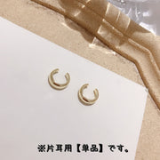 イヤーカフ イヤークリップ レディース アクセサリー 片耳用 シンプル おしゃれ かわいい 上品 華やか アクセント シンプル 高級感