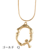 イニシャルネックレス レディース メンズ 男女兼用 アクセサリー イニシャルモチーフ アルファベット 大文字 シンプル おしゃれ かっこいい ゴールドカラー シルバーカラー
