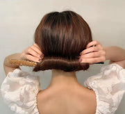 シニヨンワイヤー お団子メーカー ヘアワイヤー ヘアアクセサリー レディース ビーズ パール調 可愛い おしゃれ 華やか きれいめ 簡単 くるくる おだんご アップスタイル ヘアアレンジ まとめ髪 髪飾り おでかけ 通勤 女性