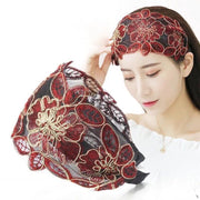 カチューシャ レディース 女性 ヘアバンド ヘッドバンド 幅広 ワイド レース 刺繍 花 ヘアアクセサリー ヘッドアクセサリー 髪飾り 大人かわいい
