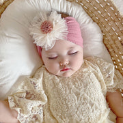 ヘアバンド ヘッドバンド ヘアアクセサリー ベビー 子供用 キッズ 赤ちゃん フラワー お花 カラバリ豊富 記念撮影 可愛い 出産祝い 新生児 ファッション小物