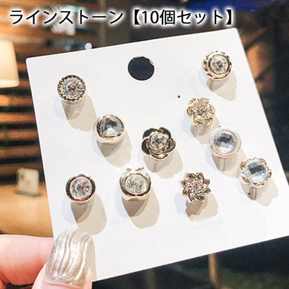 ブローチ タックピン 10個セット ピンズ ラペルピン レディース 商品画像4