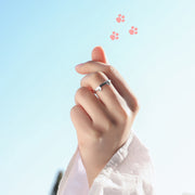 指輪 オープンリング アクセサリー レディース 女性 ネコ 猫耳 おしゃれ かわいい ガーリー キュート ギフト プレゼント
