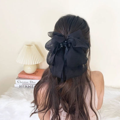 ヘアクリップ レディース ヘアアクセサリー 髪飾り 髪留め リボン 商品画像2
