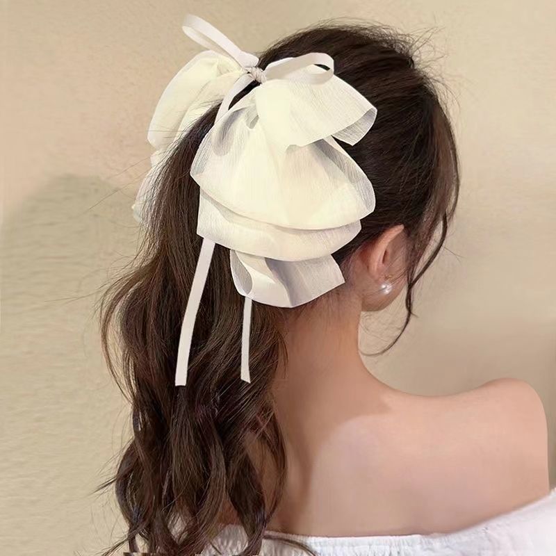 ヘアクリップ レディース ヘアアクセサリー 髪飾り 髪留め リボン 商品画像3