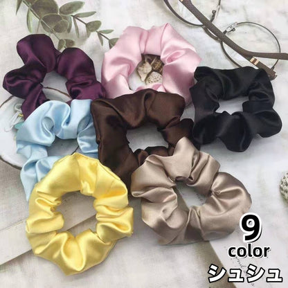 シュシュ ヘアゴム 髪ゴム レディース 女性 ヘアアクセサリー 商品画像