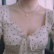 ネックレス 2連 アクセサリー レディース 女性用 ペンダント フェイクパール チェーン 上品 きれいめ 華奢 おしゃれ かわいい