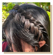 三つ編みカチューシャ 部分ウィッグ ウィッグ付き ヘアアクセサリー レディース 女性用 婦人用 ファッション小物 三つ編み 編み込み風 ヘアアレンジ 髪飾り ボリュームアップ 自然 簡単 お出かけ カジュアル デイリー 普段使い 結婚式 パーティー おしゃれ かわいい 上品