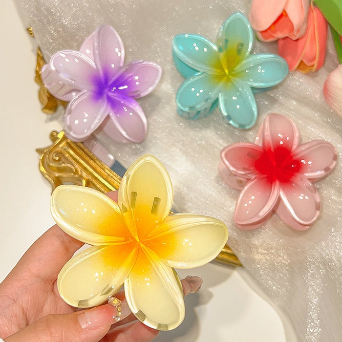ヘアクリップ バンスクリップ レディース 女性 ヘアアクセサリー フラワー 商品画像2