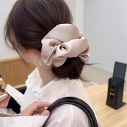 シュシュ ヘアゴム 髪ゴム レディース 大きめ 大ぶり ヘアアクセサリー 髪留め 髪飾り 無地 光沢 可愛い おしゃれ きれいめ 上品 まとめ髪 ヘアアレンジ