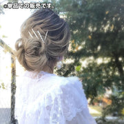 ヘアピン 単品 1本 アメピン ヘアアクセサリー 髪飾り 髪留め レディース 女性 パール調 フェイクパール まとめ髪 ヘアアレンジ お出かけ 普段使い 大人可愛い おしゃれ