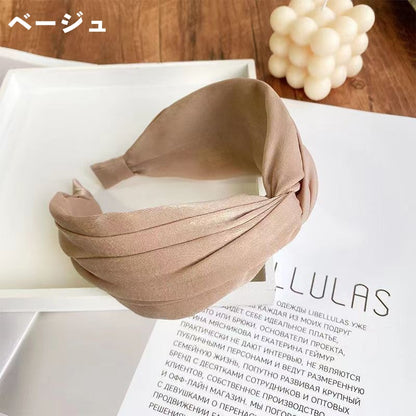 カチューシャ 幅広 レディース 女性用 ヘアアクセサリー ワイド 商品画像5