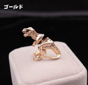 ピアス バックキャッチピアス レディース 単品 片耳用 メンズ 男女兼用 アクセサリー シルバーカラー ゴールドカラー 黒 恐竜 かっこいい 個性的 おしゃれ ギフト 記念日 誕生日 プレゼント 贈り物 ファッション小物 女性用 男性用 銀色 金色