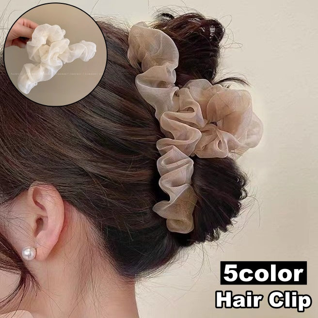 ヘアクリップ バンスクリップ レディース 女性 ヘアアクセサリー 髪留め 髪飾り まとめ髪 レース ヘアアレンジ おしゃれ かわいい ファッション小物
