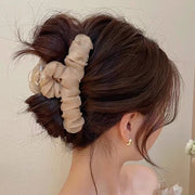 ヘアクリップ バンスクリップ レディース 女性 ヘアアクセサリー 髪留め 髪飾り まとめ髪 レース ヘアアレンジ おしゃれ かわいい ファッション小物