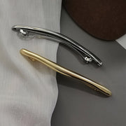 バレッタ ヘアアクセサリー レディース 髪留め 髪飾り まとめ髪 ヘアアレンジ シンプル おしゃれ オフィス 通勤 通学 大人女子 女性用