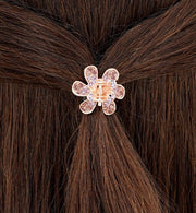 ヘアクリップ ミニバンスクリップ 単品 1個 ヘアアクセサリー レディース キラキラ 華やか フラワー 小花 髪留め 髪飾り ヘアアレンジ 前髪 大人可愛い お出かけ デイリー おしゃれ かわいい ギフト プレゼント 贈り物 女性用