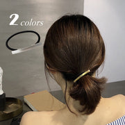 ヘアゴム 髪留め 髪飾り ヘアアクセサリー レディース 女性 ヘアアレンジ まとめ髪 バー ゴム シンプル 上品 おしゃれ かわいい ファッション小物