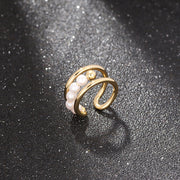イヤーカフ 片耳用 レディース アクセサリー イヤリング イヤカフ ノンホールピアス イヤークリップ 痛くない フェイクパール