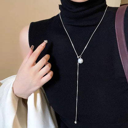 ネックレス ロング アクセサリー レディース 女性 パール調 商品画像2