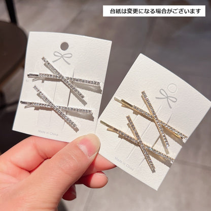 ヘアピン 1ペア 2個セット レディース 女性 ヘアアクセサリー 商品画像3
