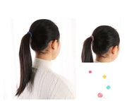 ヘアゴム 同色10本セット 3連 レディース 女性 アクセサリー 髪ゴム 髪飾り まとめ髪 ヘアアレンジ お洒落 可愛い カジュアル シンプル 定番 ベーシック 普段使い ファッション小物