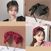 カチューシャ レディース 女性用 ヘアアクセサリー リボン 大きめ 存在感 髪飾り ヘアアレンジ 無地 シンプル カジュアル お洒落 お出かけ 普段使い ファッション小物