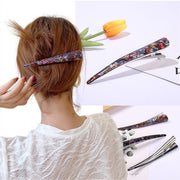 ヘアクリップ くちばしクリップ 髪留め レディース 女性用 ヘアアクセサリー 髪飾り べっ甲柄 マーブル カラフル 可愛い おしゃれ ヘアアレンジ まとめ髪 普段使い おでかけ オフィス