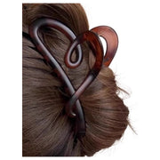 ヘアクリップ バンスクリップ レディース 女性 ヘアアクセサリー 髪留め 髪飾り 無地 シンプル ハート ヘアアレンジ まとめ髪 おしゃれ 可愛い お出かけ 普段使い プレゼント 贈り物 ギフト