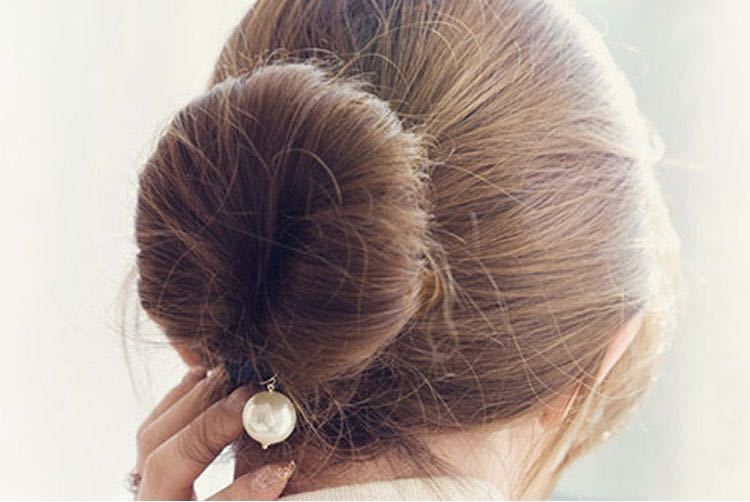 おだんごメーカー シニヨンメーカー 女性用 婦人用 ヘアアクセサリー お団子 商品画像4