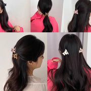 ヘアクリップ バンスクリップ レディース 女性 ヘアアクセサリー くま クマ クリア 透明 単色 髪留め 髪飾り まとめ髪 ヘアアレンジ 簡単 かわいい キュート シンプル お出かけ カラバリ豊富 紫 ピンク 黄 白 ベージュ 青 赤 黒 カーキ 灰