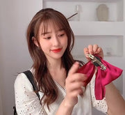 バレッタ ヘアクリップ ヘアアクセサリー レディース 女性 リボン ビッグ 大きめ 存在感 無地 シンプル ヘアアレンジ まとめ髪 華やか 上品 お洒落 お出かけ 婦人 ファッション小物