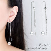 チェーンピアス ピアス アクセサリー レディース 女性 揺れる ロングチェーン 華奢 上品 シンプル 結婚式 お呼ばれ セレモニー ご褒美 プレゼント ギフト 彼女 恋人