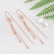 チェーンピアス ピアス アクセサリー レディース 女性 揺れる ロングチェーン 華奢 上品 シンプル 結婚式 お呼ばれ セレモニー ご褒美 プレゼント ギフト 彼女 恋人