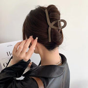 バンスクリップ 2個セット ヘアクリップ レディース ヘアアクセサリー髪留め まとめ髪 ヘアアレンジ シンプル おしゃれ