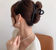 バンスクリップ 2個セット ヘアクリップ レディース ヘアアクセサリー髪留め まとめ髪 ヘアアレンジ シンプル おしゃれ